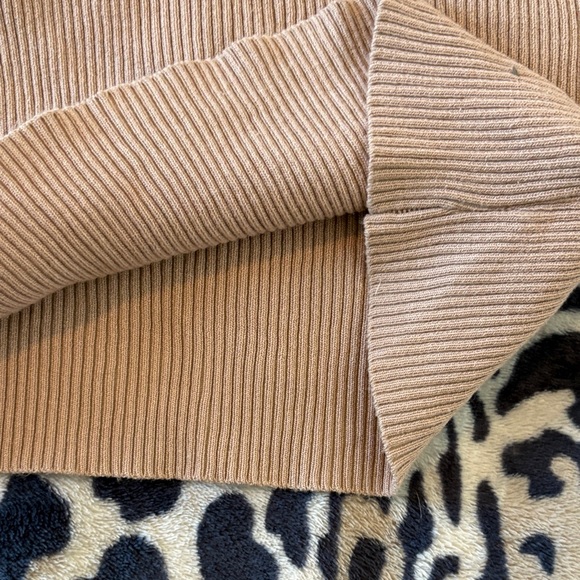 Love Tree Camel Ribbed Knit Top - Picture 5 of 6